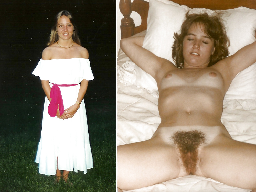 Hairy Pussy Polaroids - We Love Hairy Pussies: Polaroid Amateurs Dressed Undressed 2
